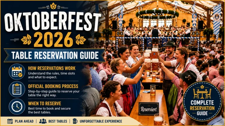 Oktoberfest 2026 Table Reservations